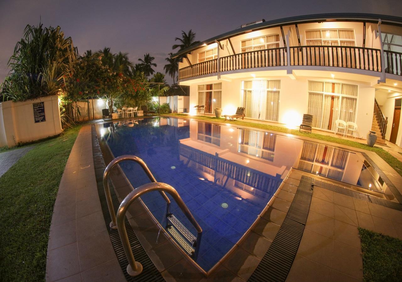 White Rose Beach Resort Marawila Exterior photo